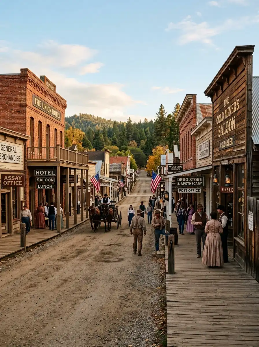 historic gold rush downtown